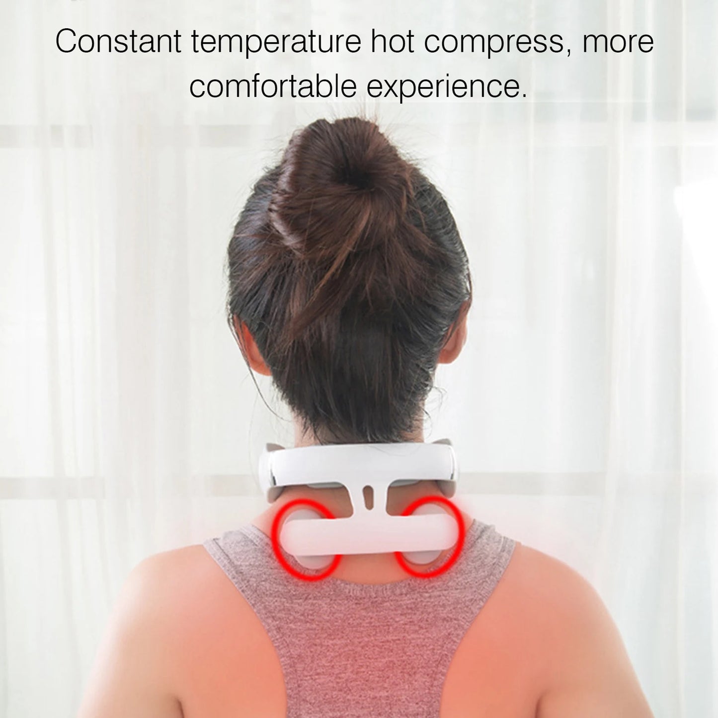 PulseNeck™ – Smart Heating & EMS Neck Massager